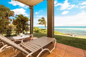 Magical Maui views from your private, ground floor Lanai