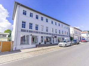 Ansicht Appartementhaus Hafenriff von der Hafenstraße