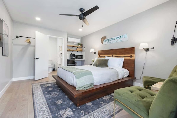 Come back to this amazing room after a long day of exploring the parks!