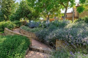 Beautiful aromas fill the gardens