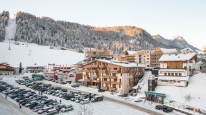 Majoituspaikan julkisivu
