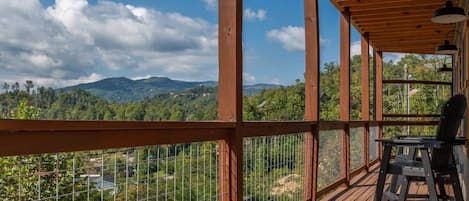 Dreamy Great Smoky Mountains Views From Your Covered Porches!