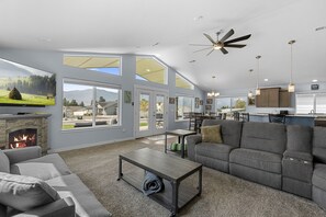 Living Room with huge windows