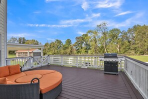 House, Porch, Deck, Nature, Outdoors