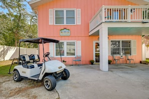 Golf Cart Included