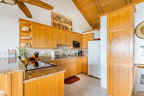 Kitchen- Fully stocked- Ocean View