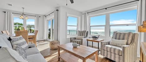 Welcome to Emerald Dunes 1 - 2nd floor corner beachfront - 2 King BR, 2 Baths +