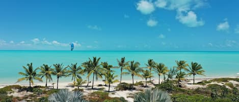 Vue sur la plage/l’océan