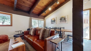Indoors, Furniture, Living Room, Hardwood, Couch