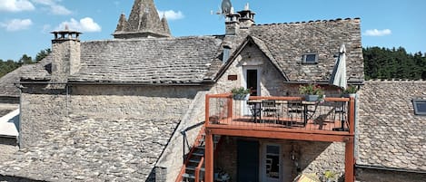 Accès gîte Lou Percat - Gîte sous voute - 