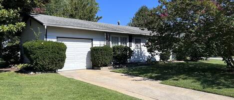 Front and driveway