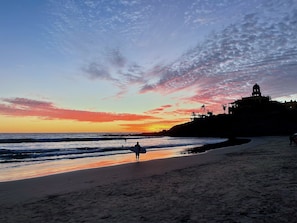 Cerritos beach, a short walk away. Perfect surf beach for beginners or experts