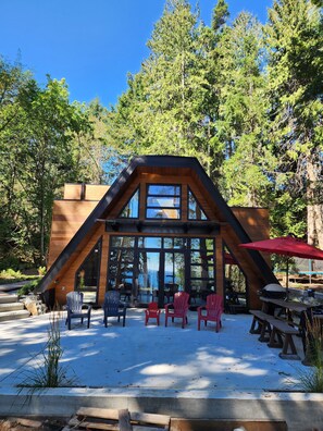 rear patio