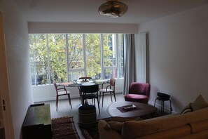 view of open space walking into apartment 