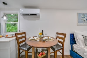 Dining Area | Open Floor Plan | Central A/C & Heating | Free WiFi