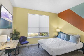 Spacious Master Bedroom with King Size Bed