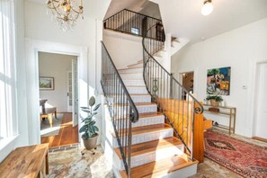 Oh my heart, this staircase! The Isabella House features gorgeous interiors. 