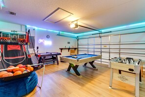 Game Room | Air Hockey Table | Foosball Table | Flat-Screen TVs