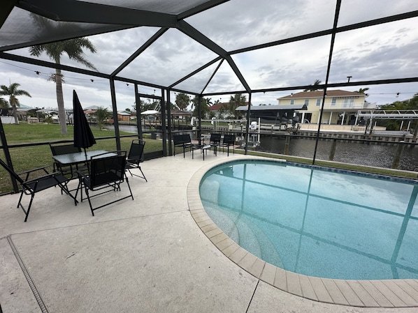 Pool with Canal View