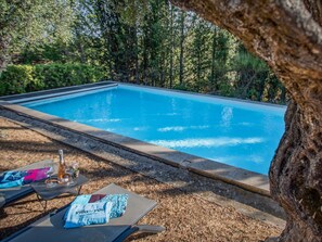 Schwimmbad des Ferienhauses