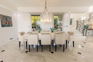 Dining area