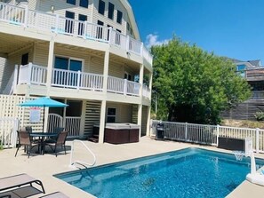 Pool with Basketball!