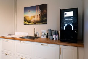 Kaffe och/eller kaffebryggare