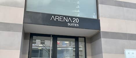 Ingresso della struttura