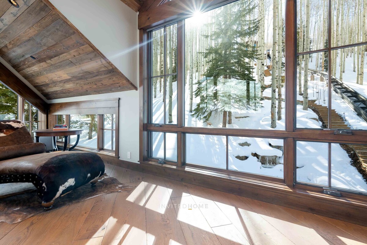 Mountain Mansion by InvitedHome | Pool, Funicular, Bike, Hike, Vail 4th of July