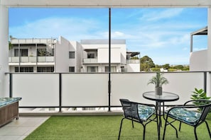 Sip your morning coffee or an afternoon wine out on the balcony, while overlooking the neighbourhood.