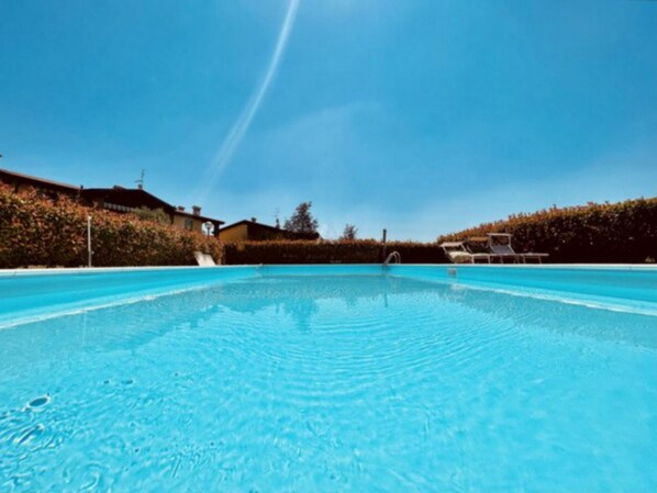 beautiful swimming pool inside the residence
