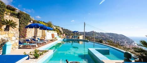 Villa Caroleo Heated Infinity Pool 