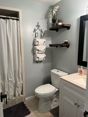 Guest Bath with Walk-In Shower