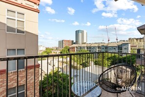 Small balcony for two with a view