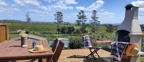 Back deck main house views