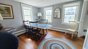 Dining area with dining table