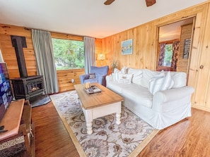 Living Room Overlooking Lake Easka