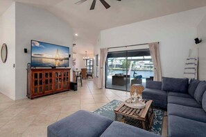 Living Room with Smart TV
