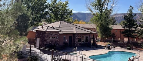 Pool & Clubhouse at El Pueblo Townhomes