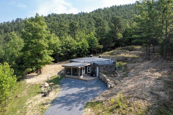 You'll find peace, quiet, and seclusion at our fun and cozy mountainside retreat.   Explore the Shenandoah area, hike the nearby trails, or just relax at the home.  It's all there for you to enjoy!