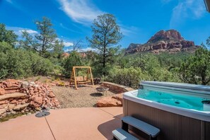 Amazing views from the hot tub!