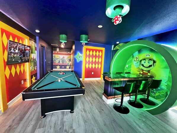 Adventure Awaits 2 - Super Mario Theme Game Room #1
