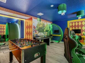 Super Mario Theme Game Room #2