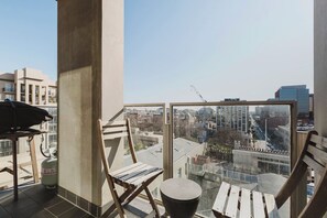 Your private, high-rise balcony is the ideal place to cook up a BBQ and enjoy the Melbourne city views.