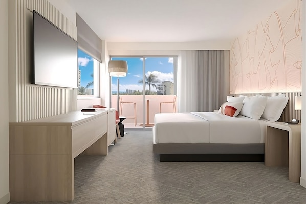 1 King bed
