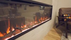 Livinfroom : Electical Fireplace