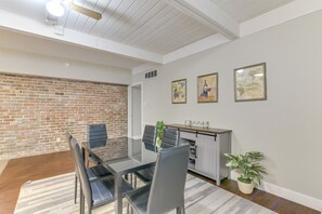 Dining Area | Dishware/Flatware Provided | Free WiFi