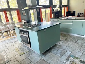 Kitchen counter  with burner , induction stove and oven facility!