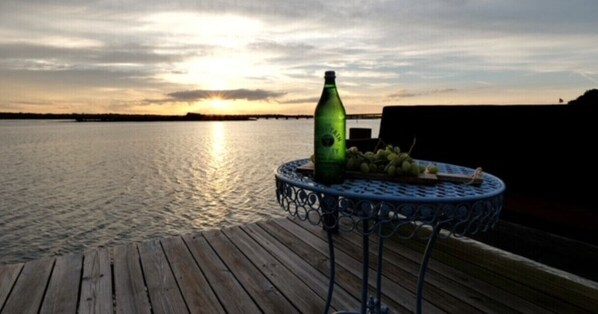 Sunset on the dock...