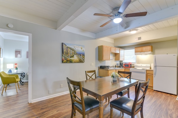 Galveston Vacation Rental | 2BR | 1.5BA | 886 Sq Ft | Stairs Required